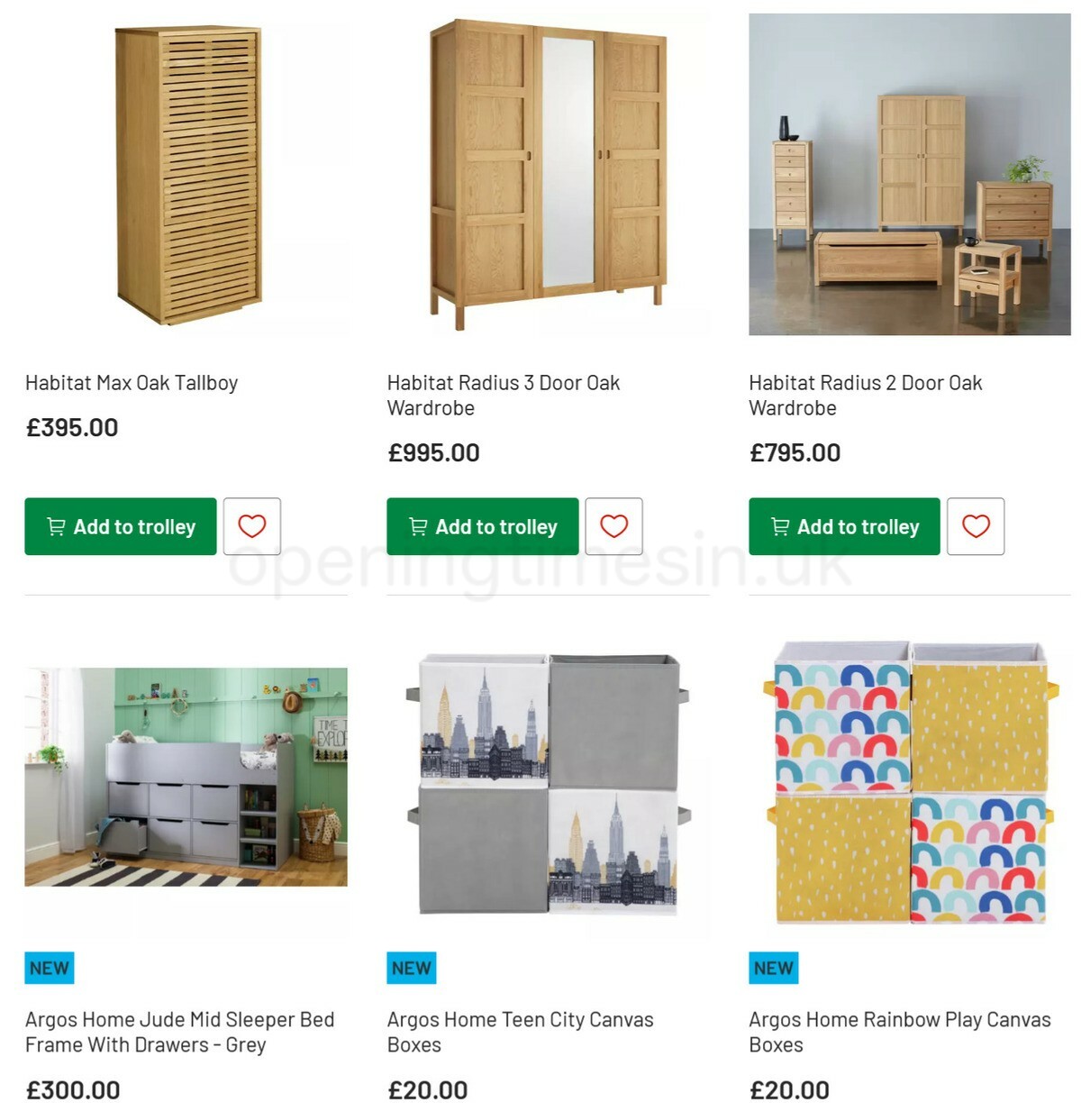 Argos Offers from 25 January