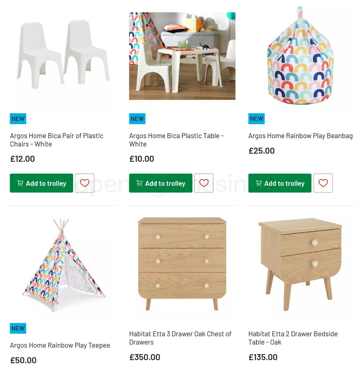 Argos Offers from 25 January