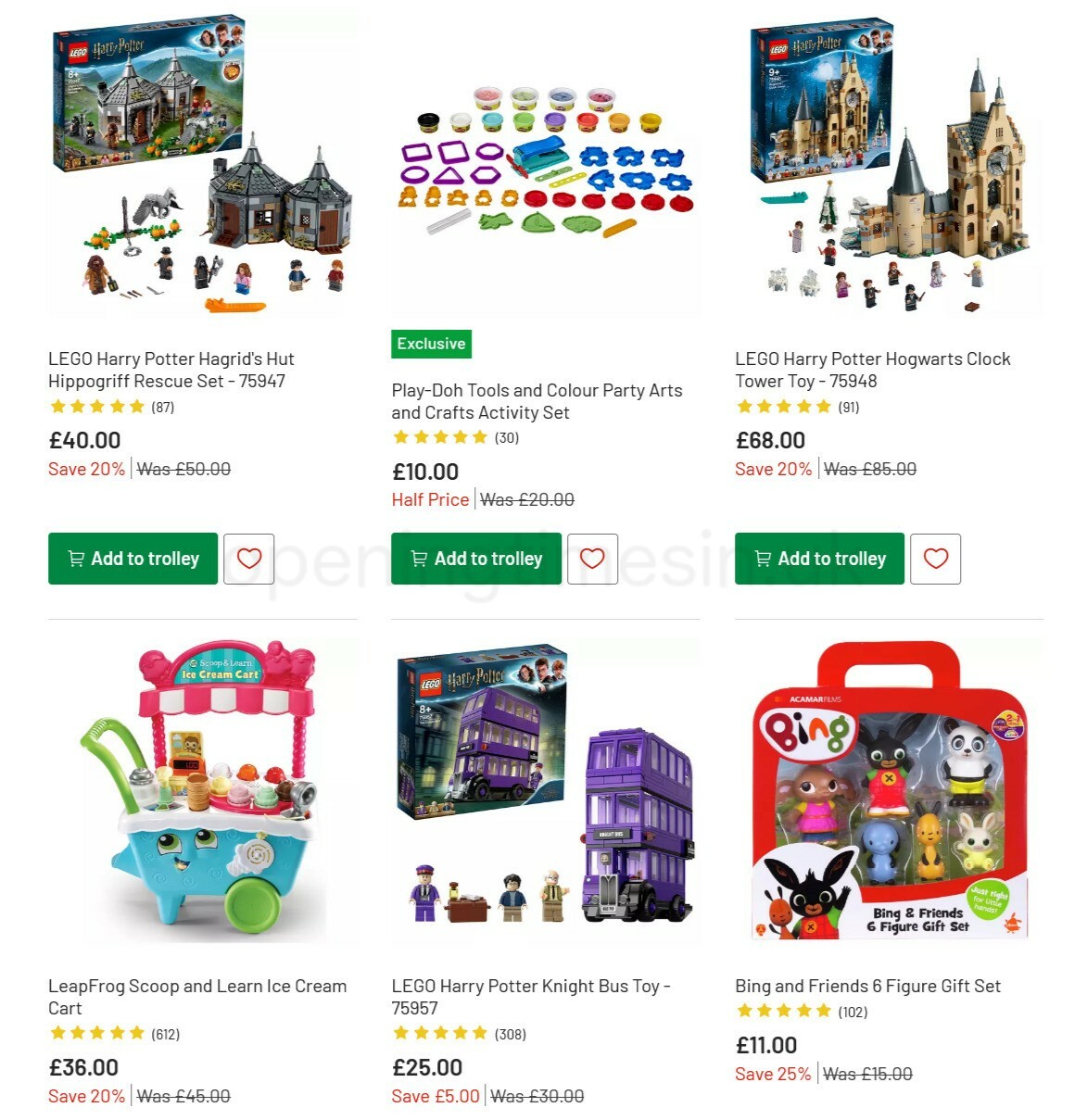 Argos Offers from 15 February