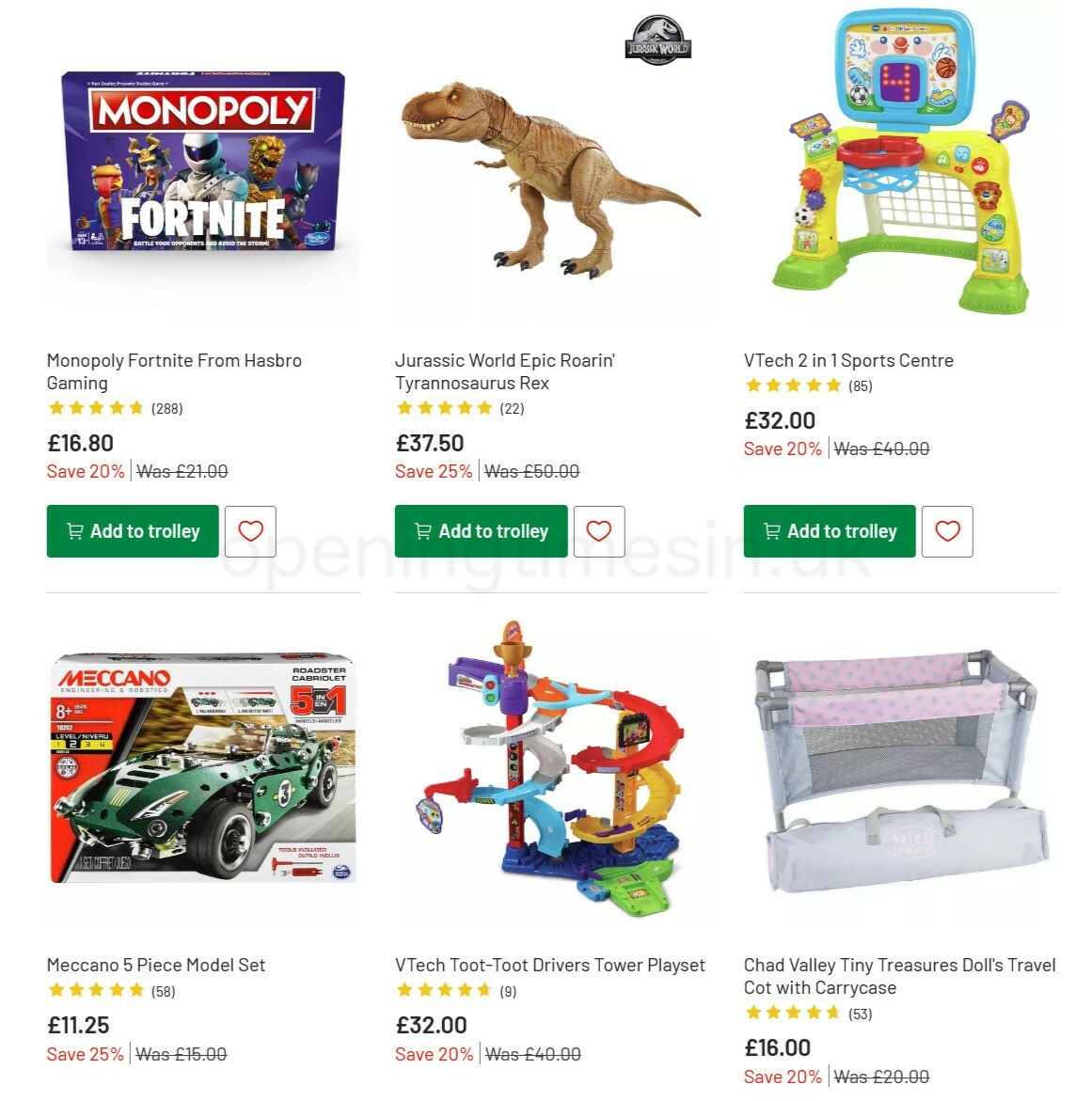 Argos Offers from 15 February