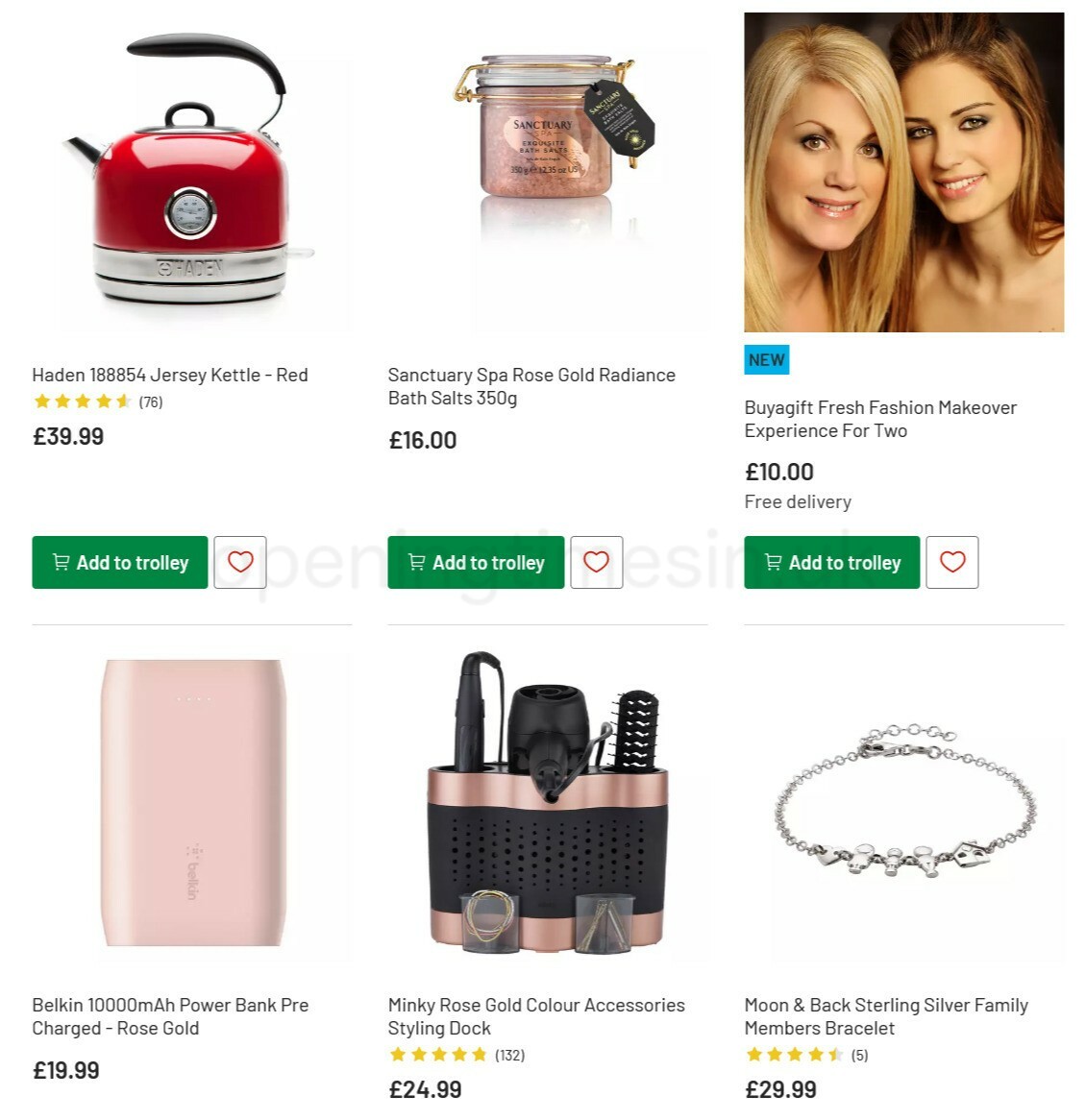 Argos Offers from 1 March