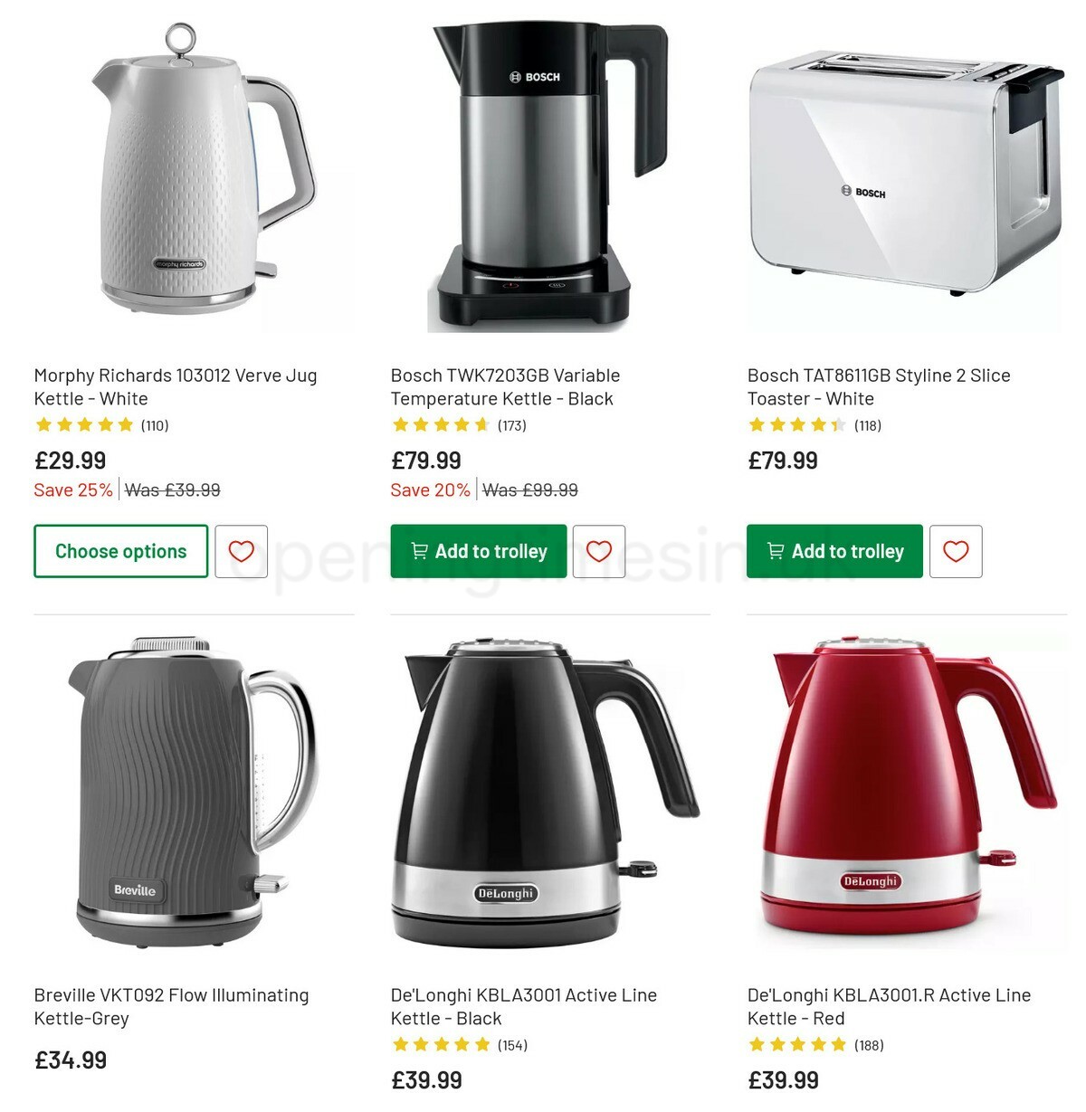Argos Offers from 20 April