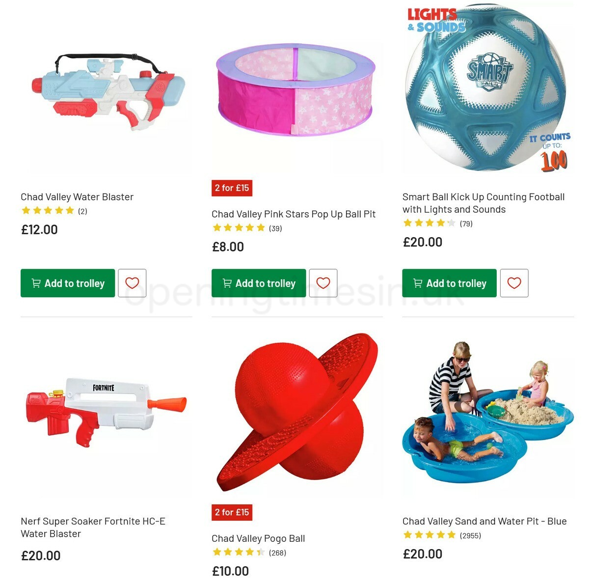 Argos Offers from 3 May