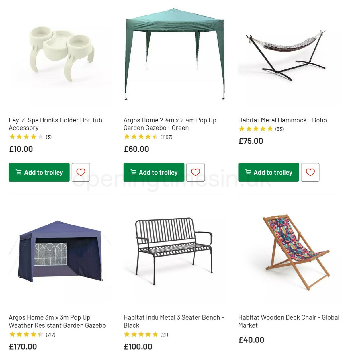 Argos Offers from 8 June