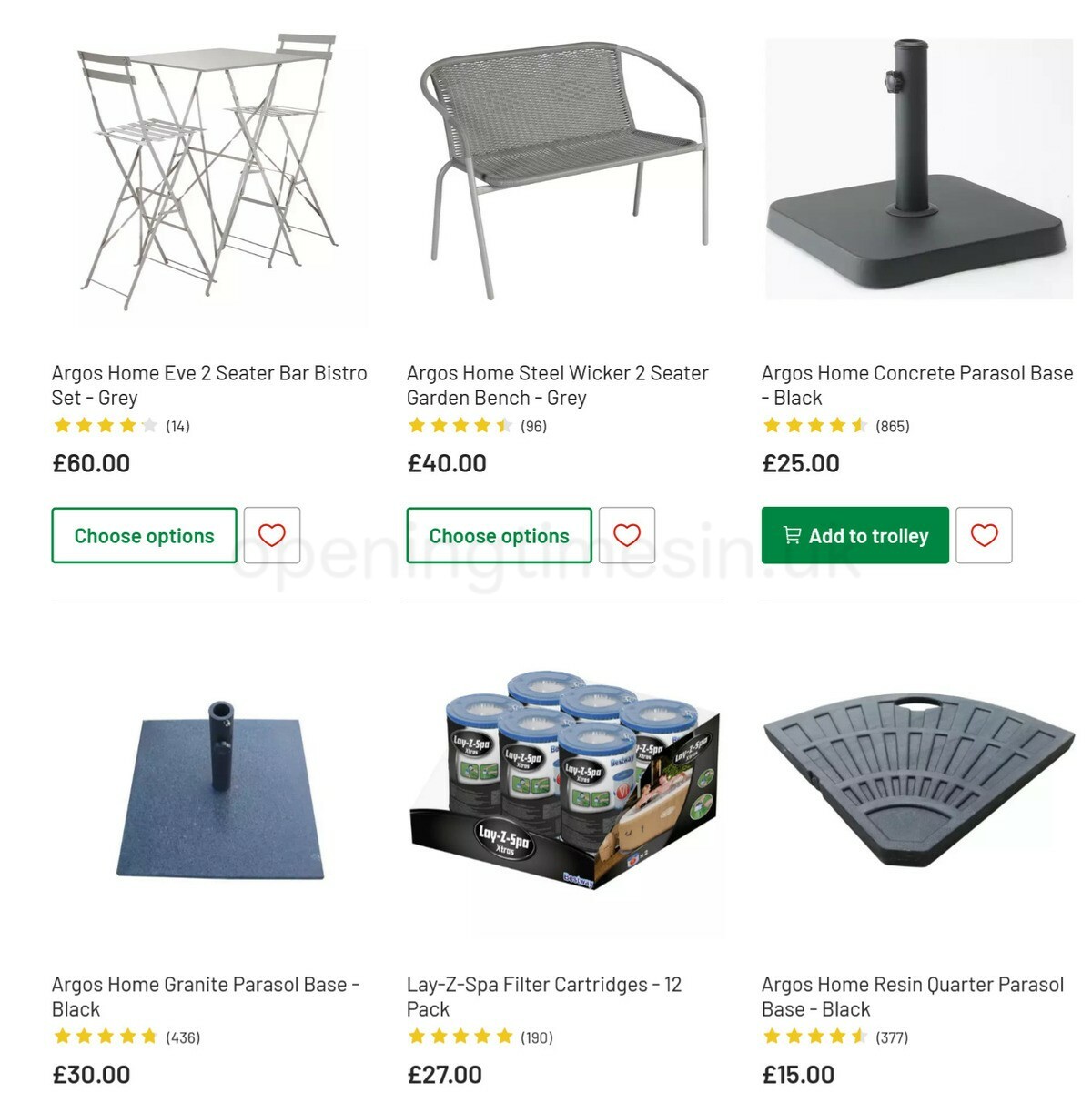 Argos Offers from 8 June