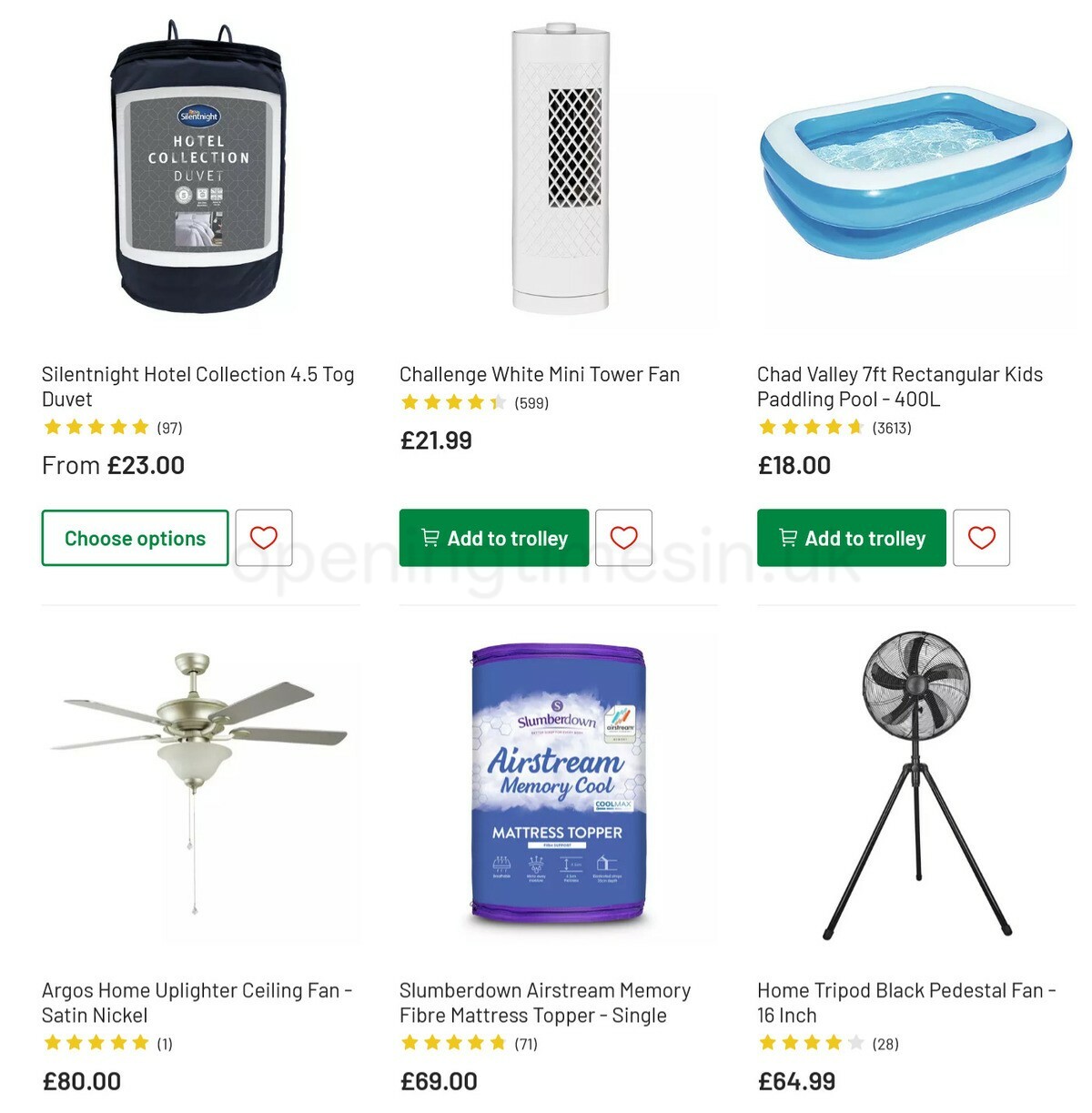 Argos Offers from 8 June