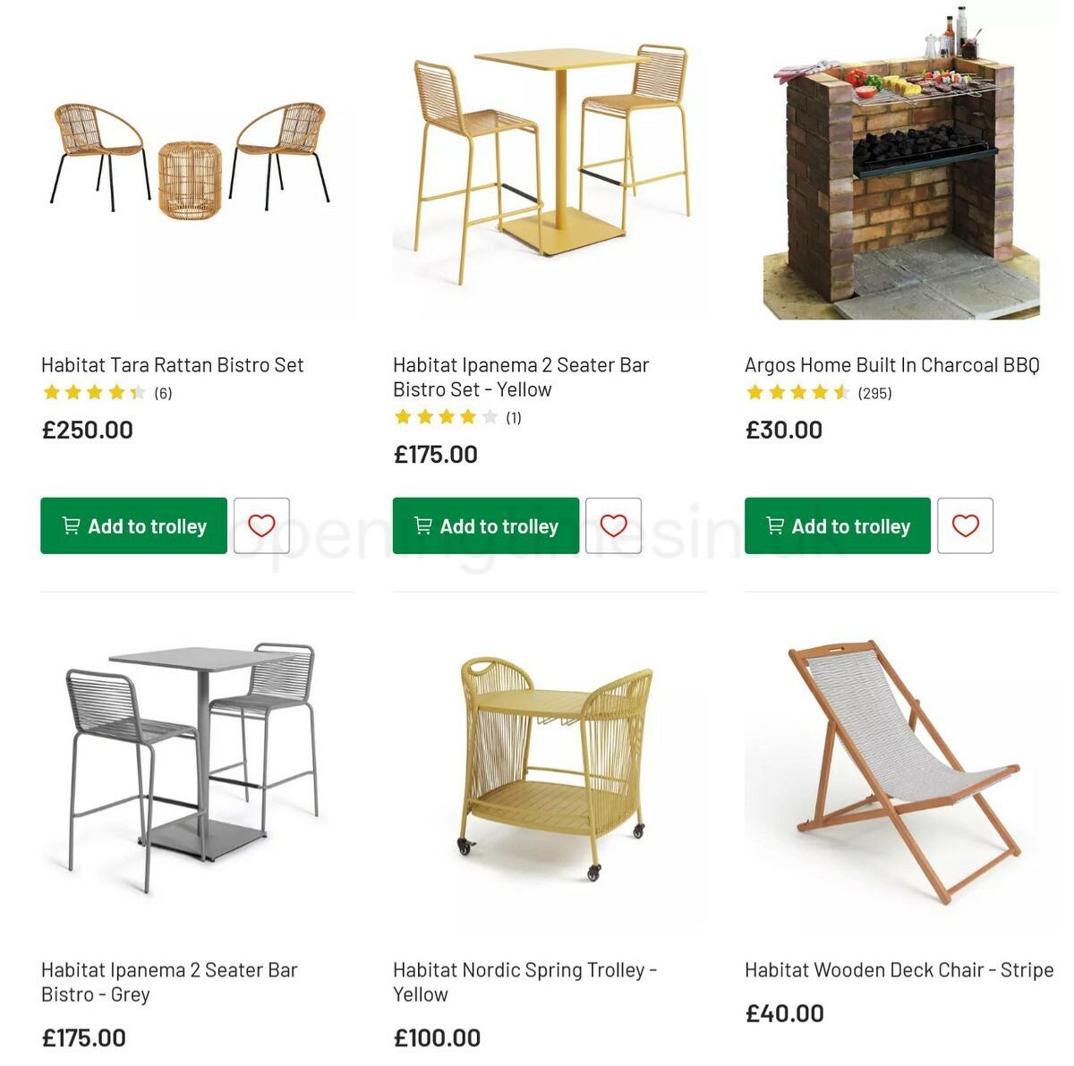 Argos Offers from 8 June