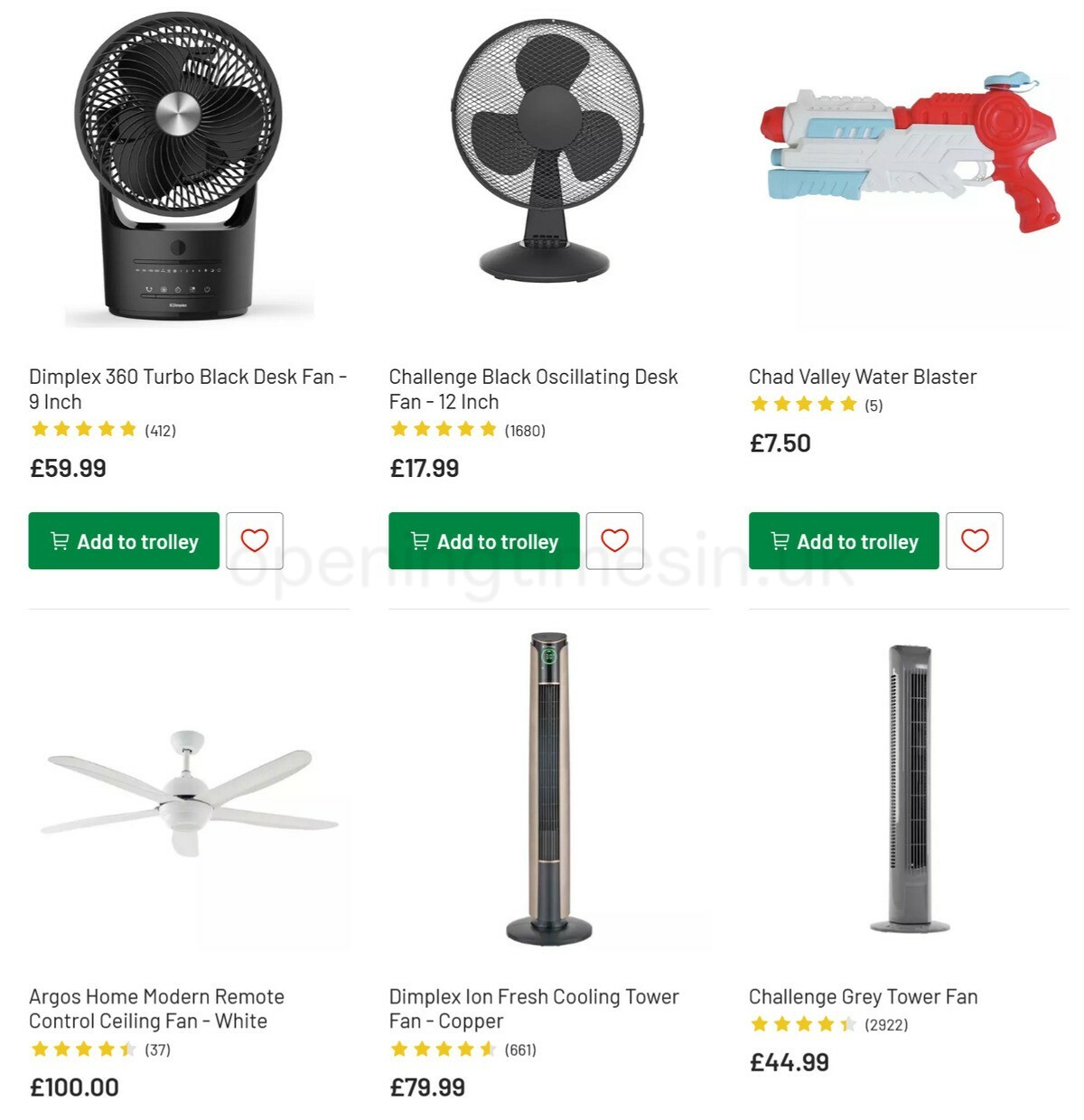 Argos Offers from 8 June