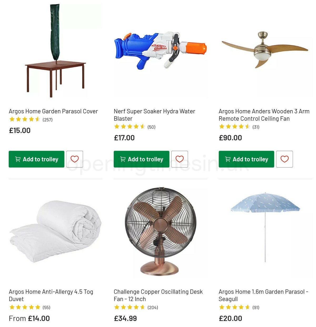 Argos Offers from 8 June