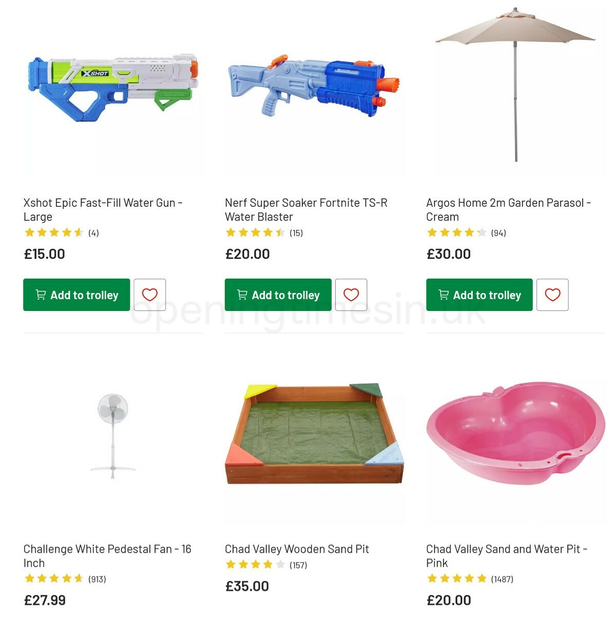 Argos Offers from 8 June