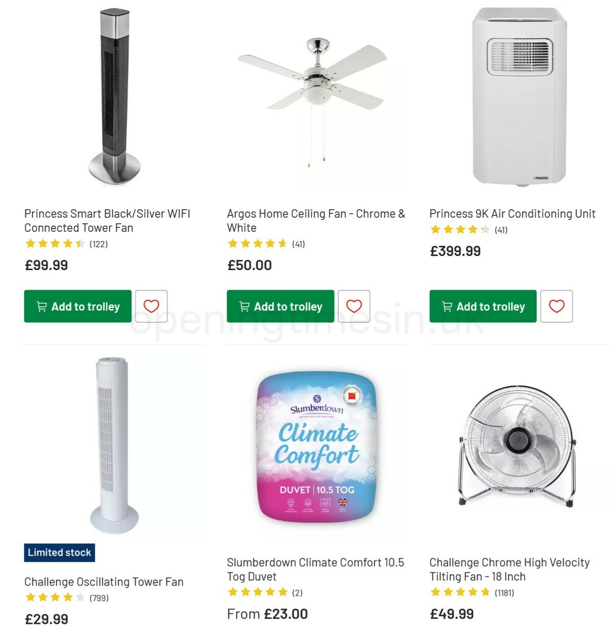 Argos Offers from 8 June