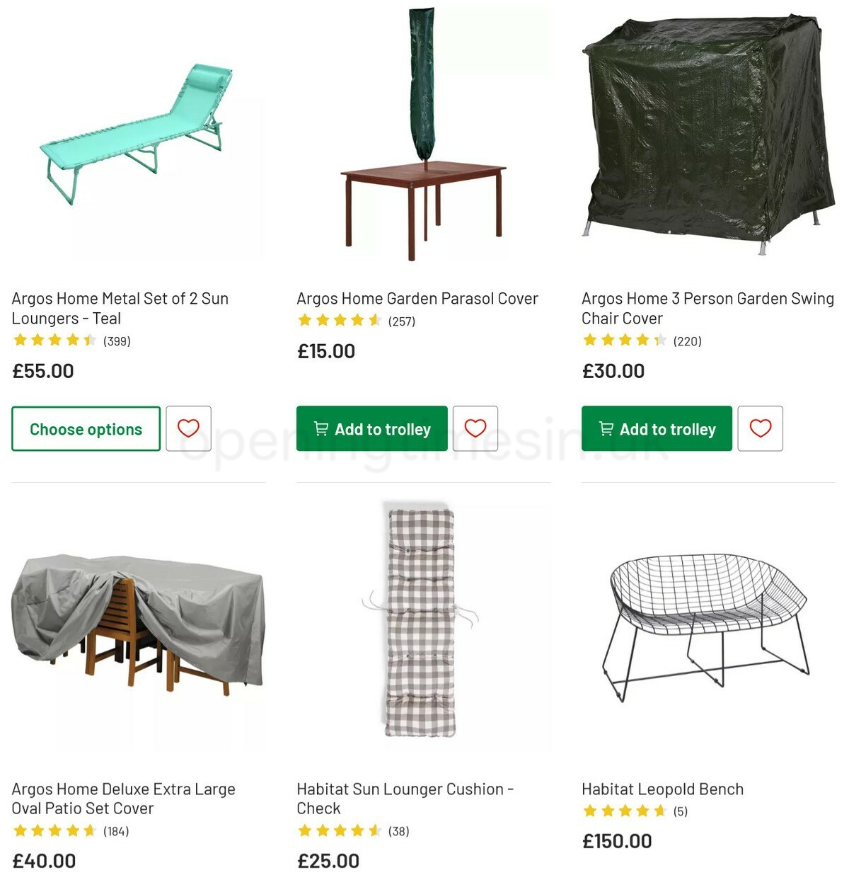 Argos Offers from 8 June