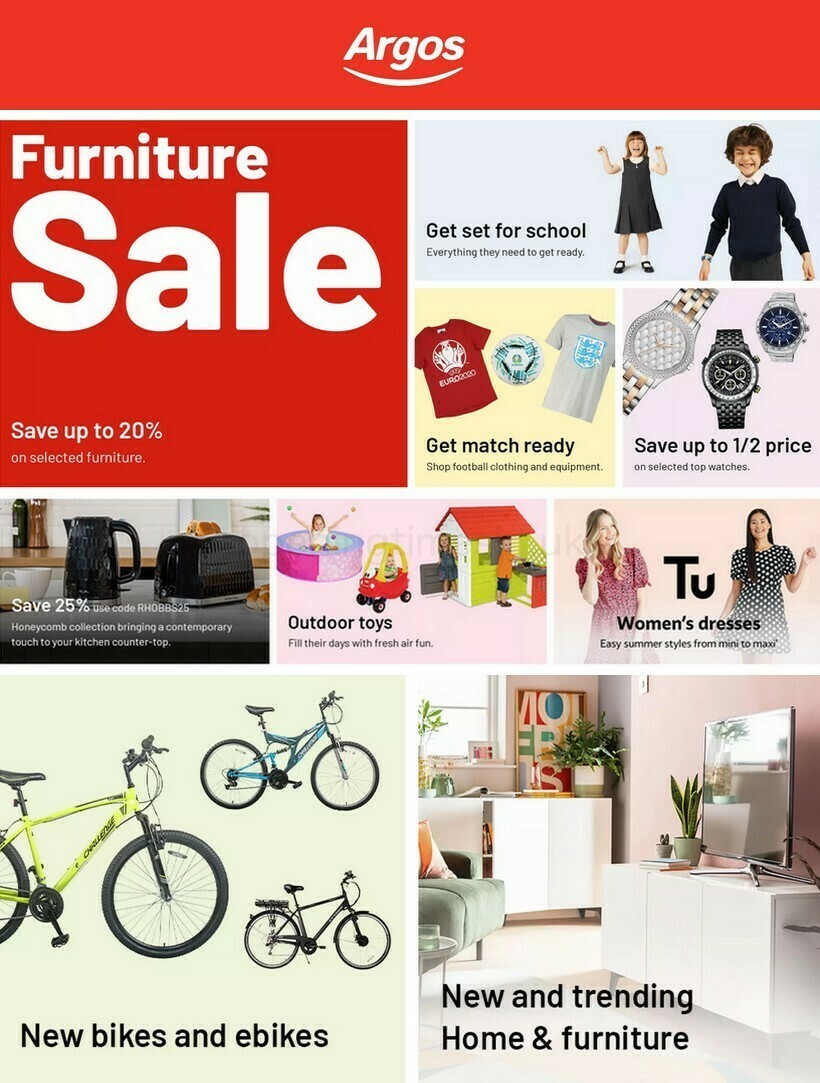 Argos Offers from 6 July