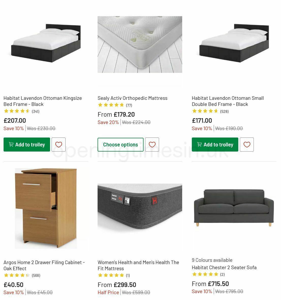 Argos Offers from 6 July