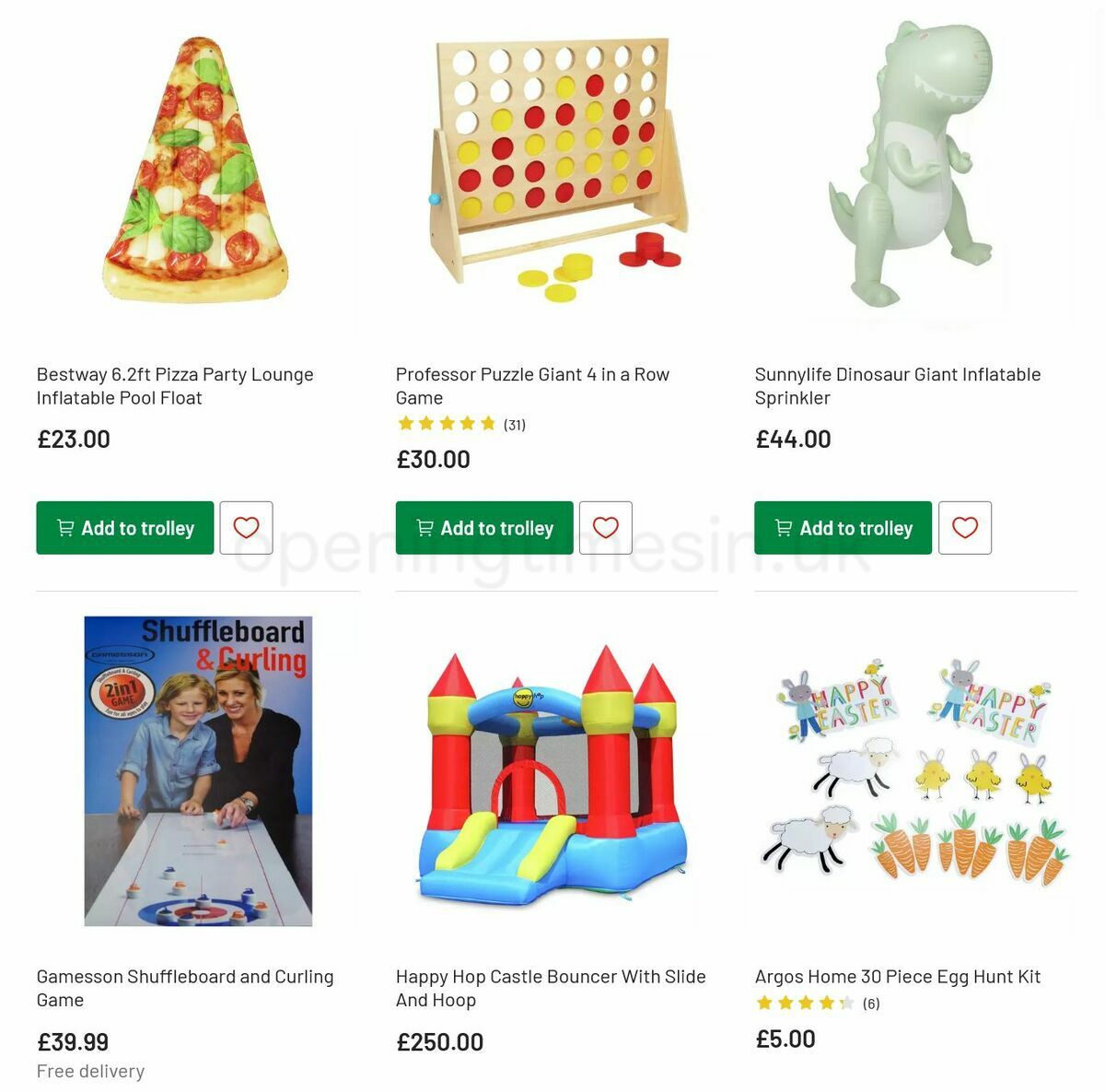 Argos Offers from 2 August