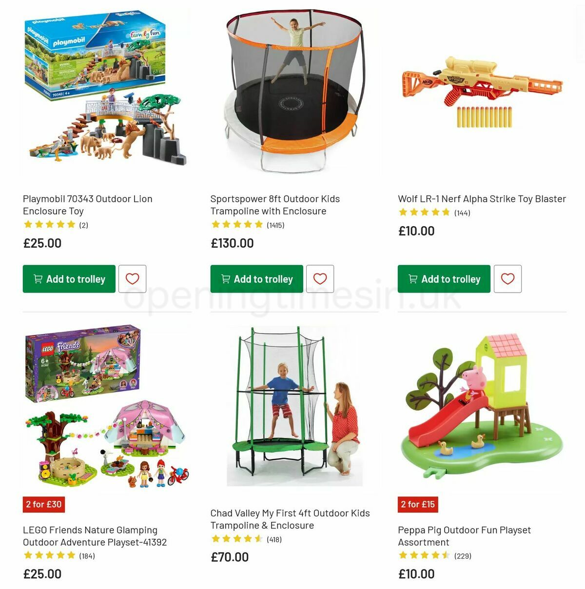 Argos Offers from 2 August