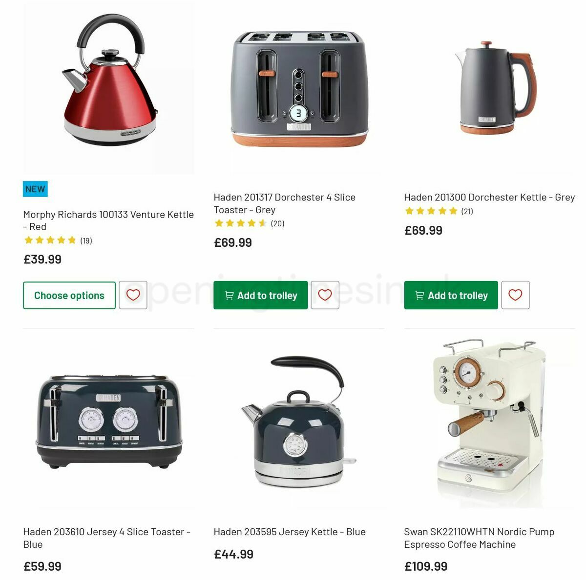 Argos Offers from 20 September