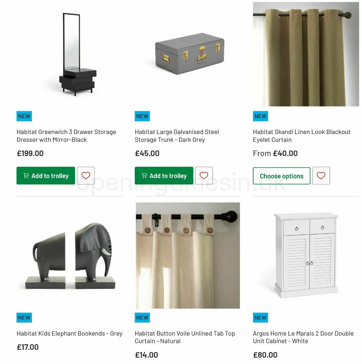 Argos Offers from 20 September