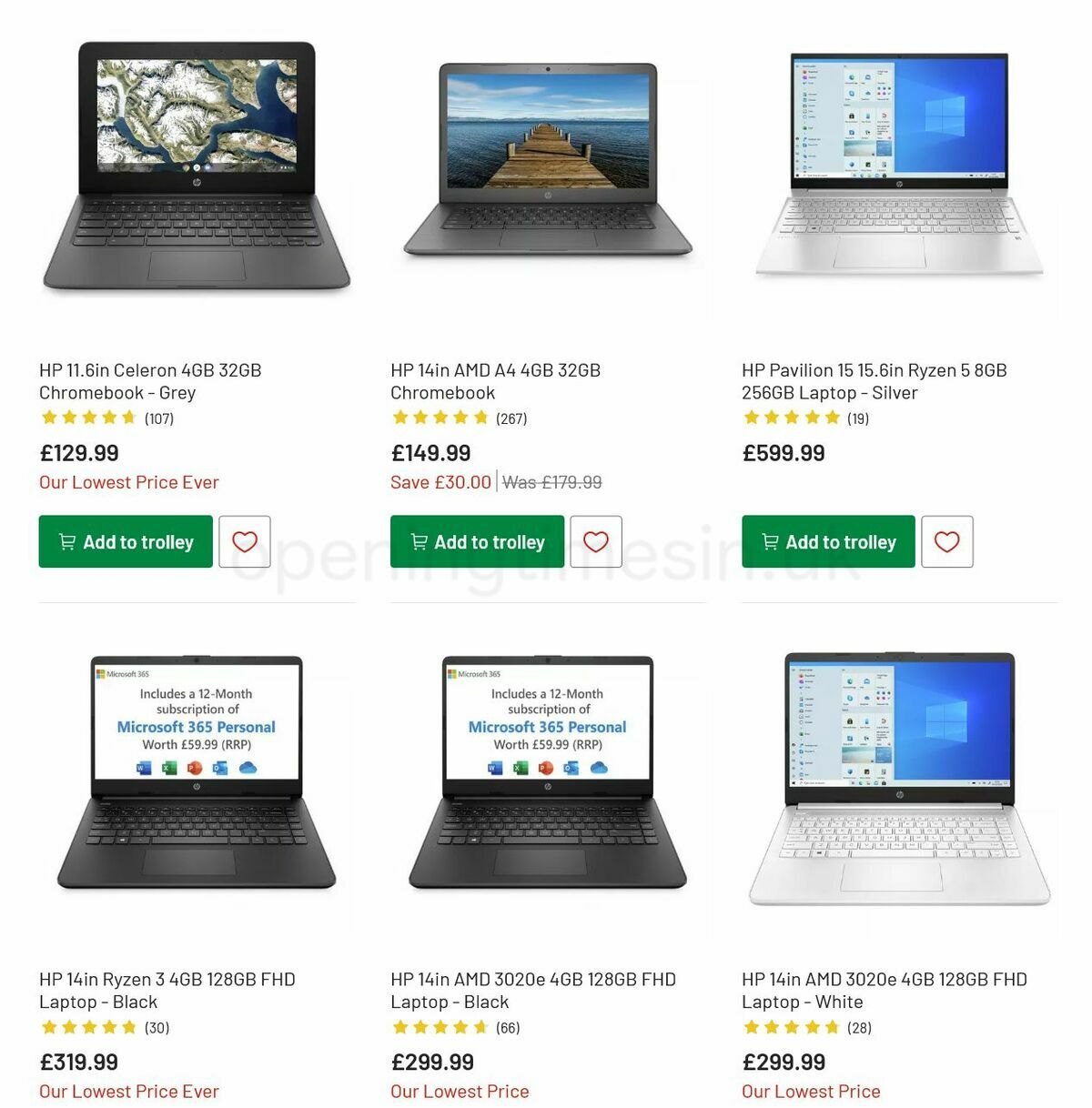 Argos Offers from 20 September