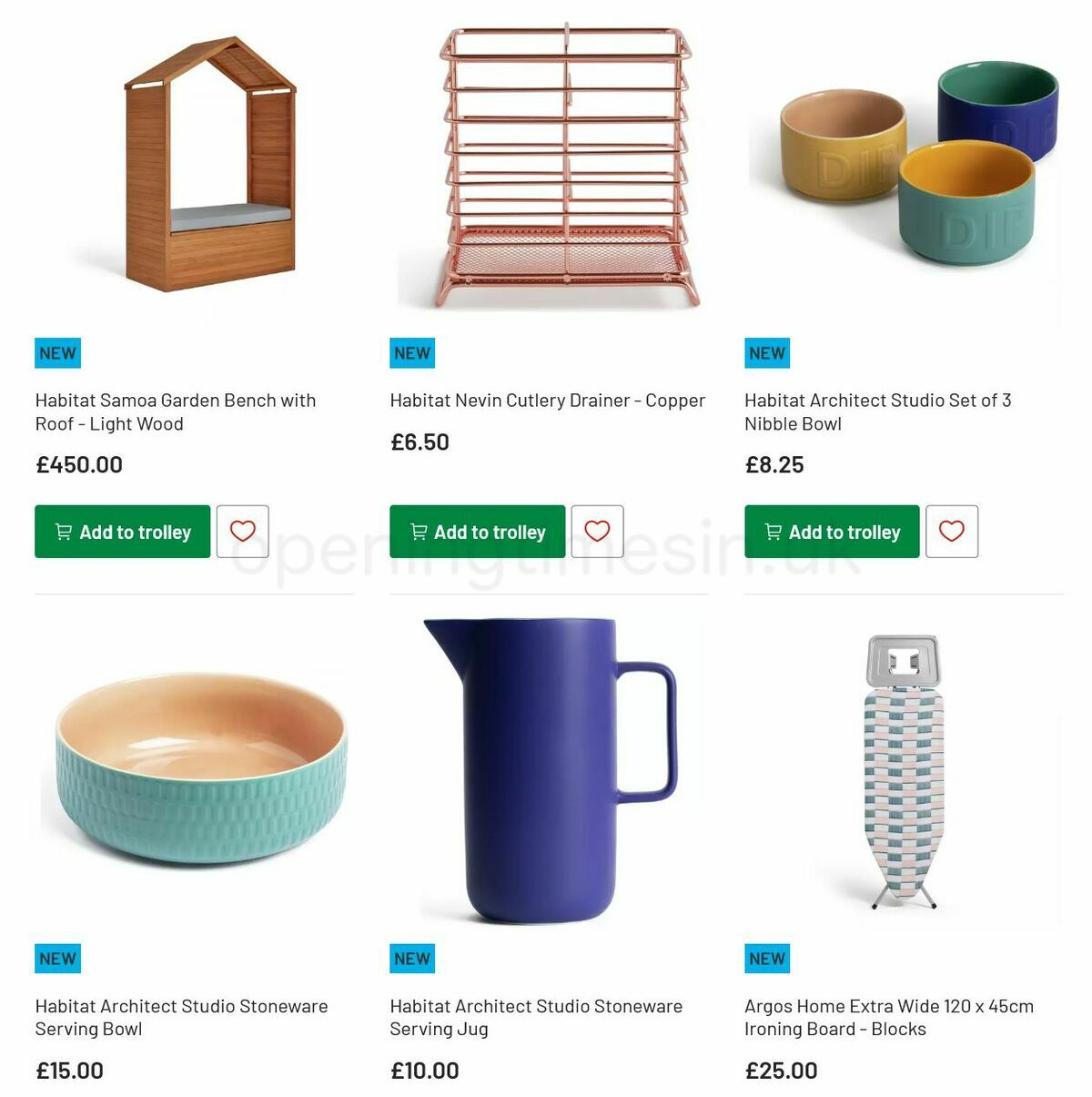 Argos Offers from 20 September