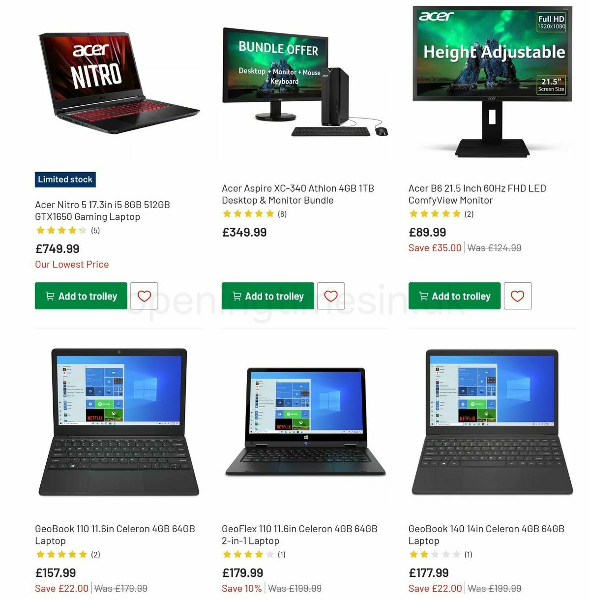 Argos Offers from 20 September