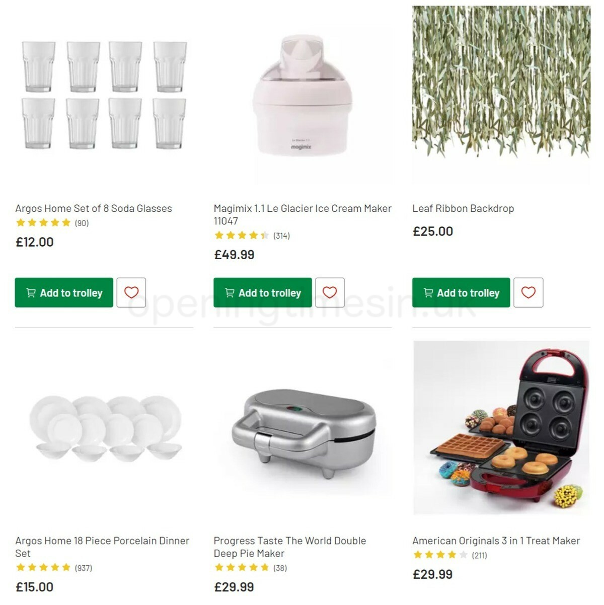 Argos Halloween Offers from 4 October