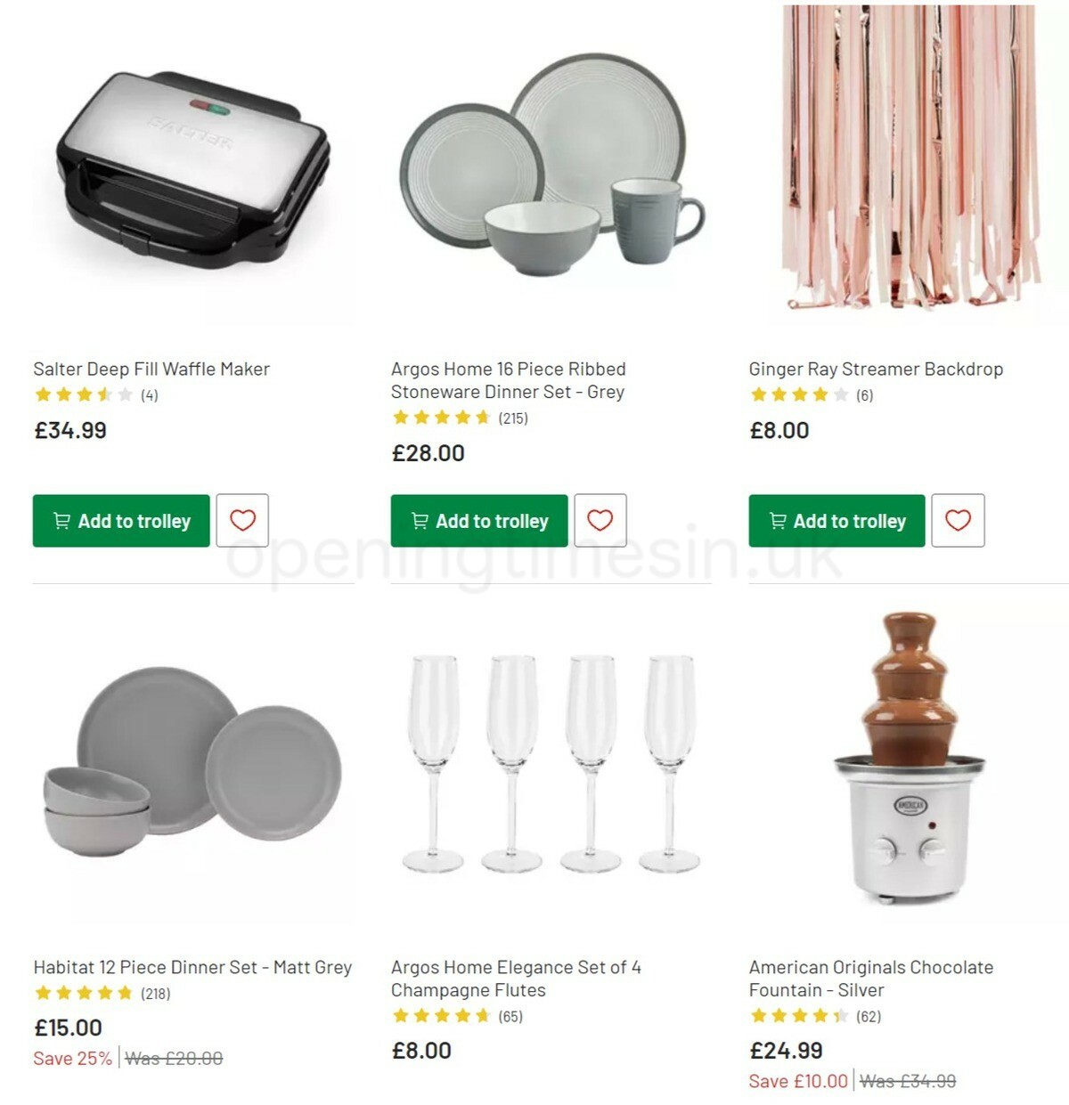 Argos Halloween Offers from 4 October