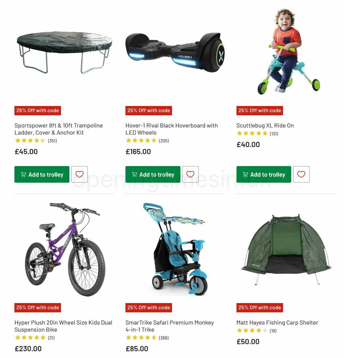 Argos Offers from 15 February