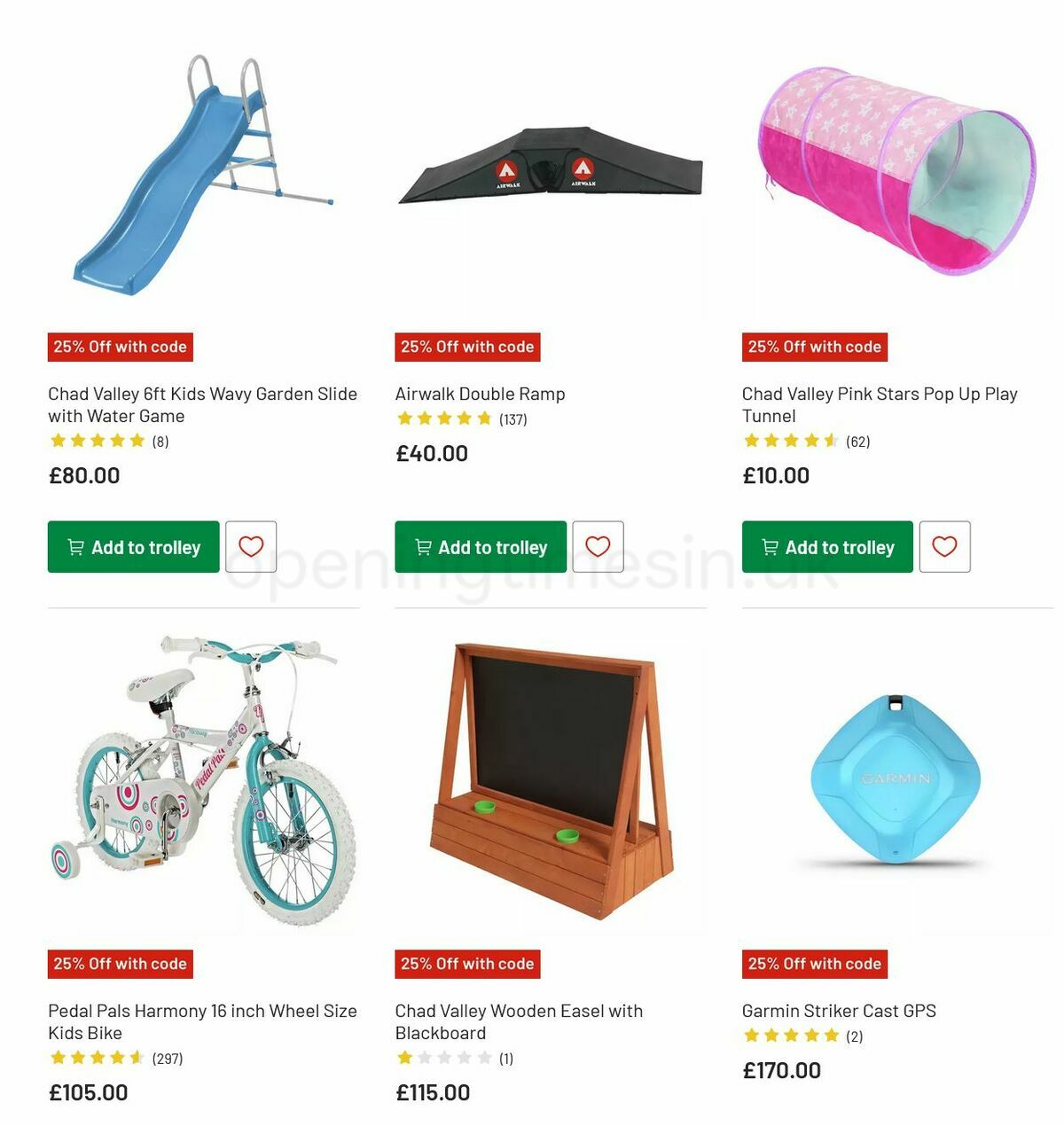 Argos Offers from 15 February