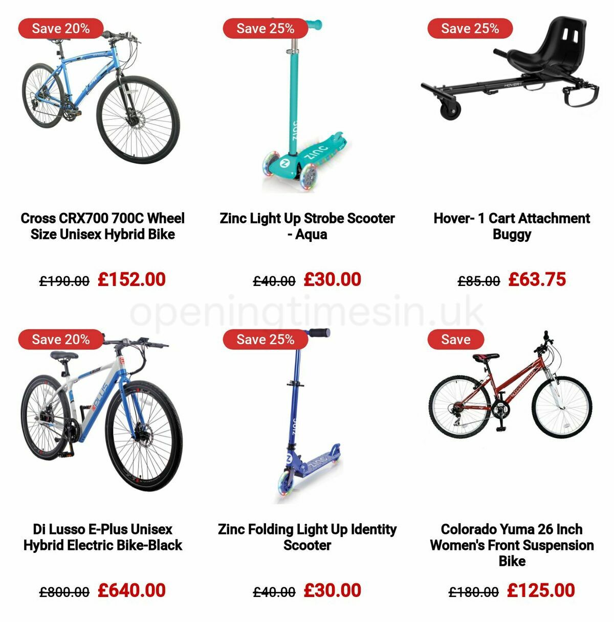 Argos Offers from 6 May