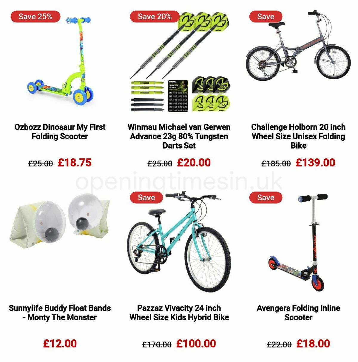 Argos Offers from 6 May