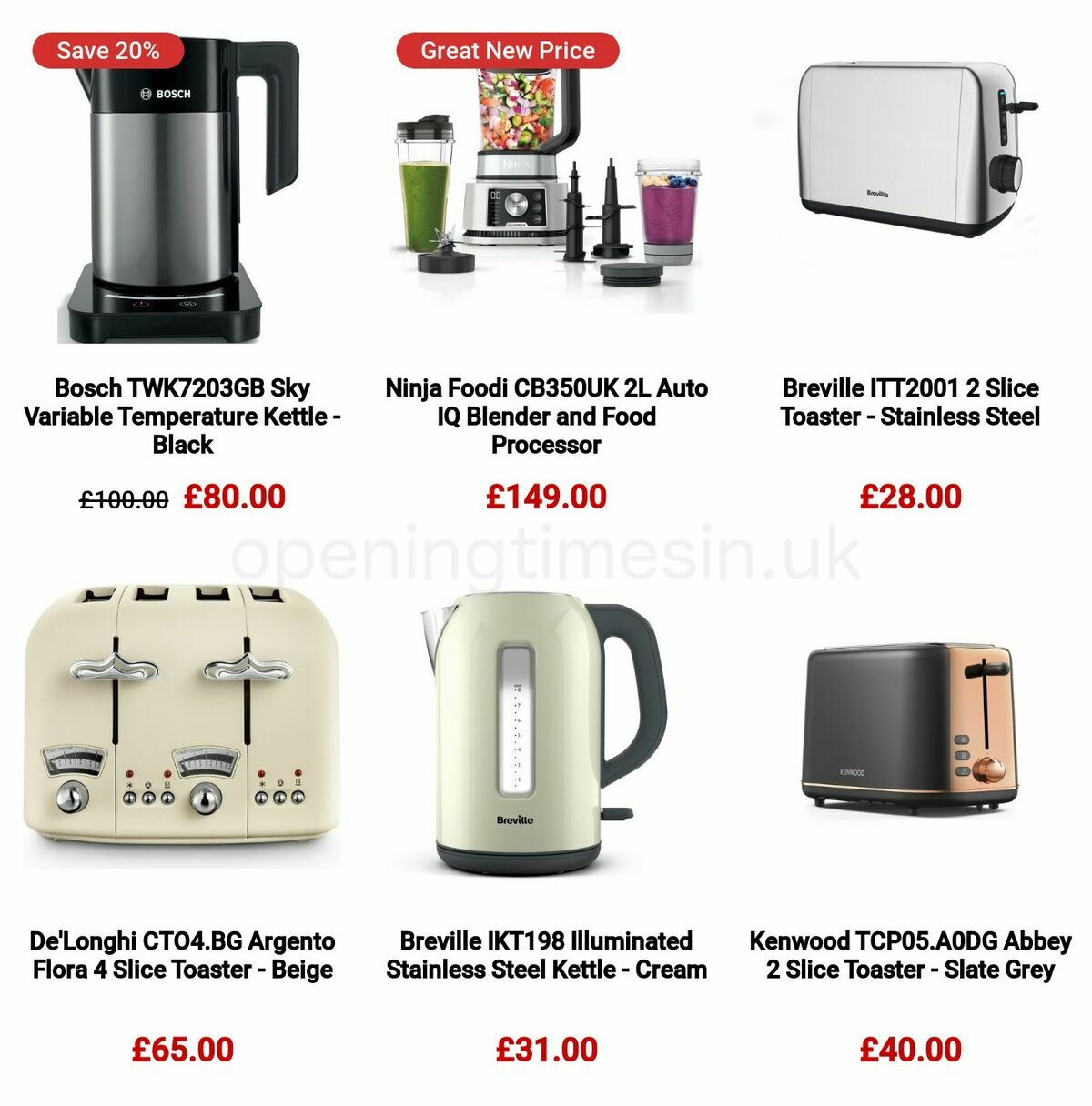 Argos Offers from 13 June