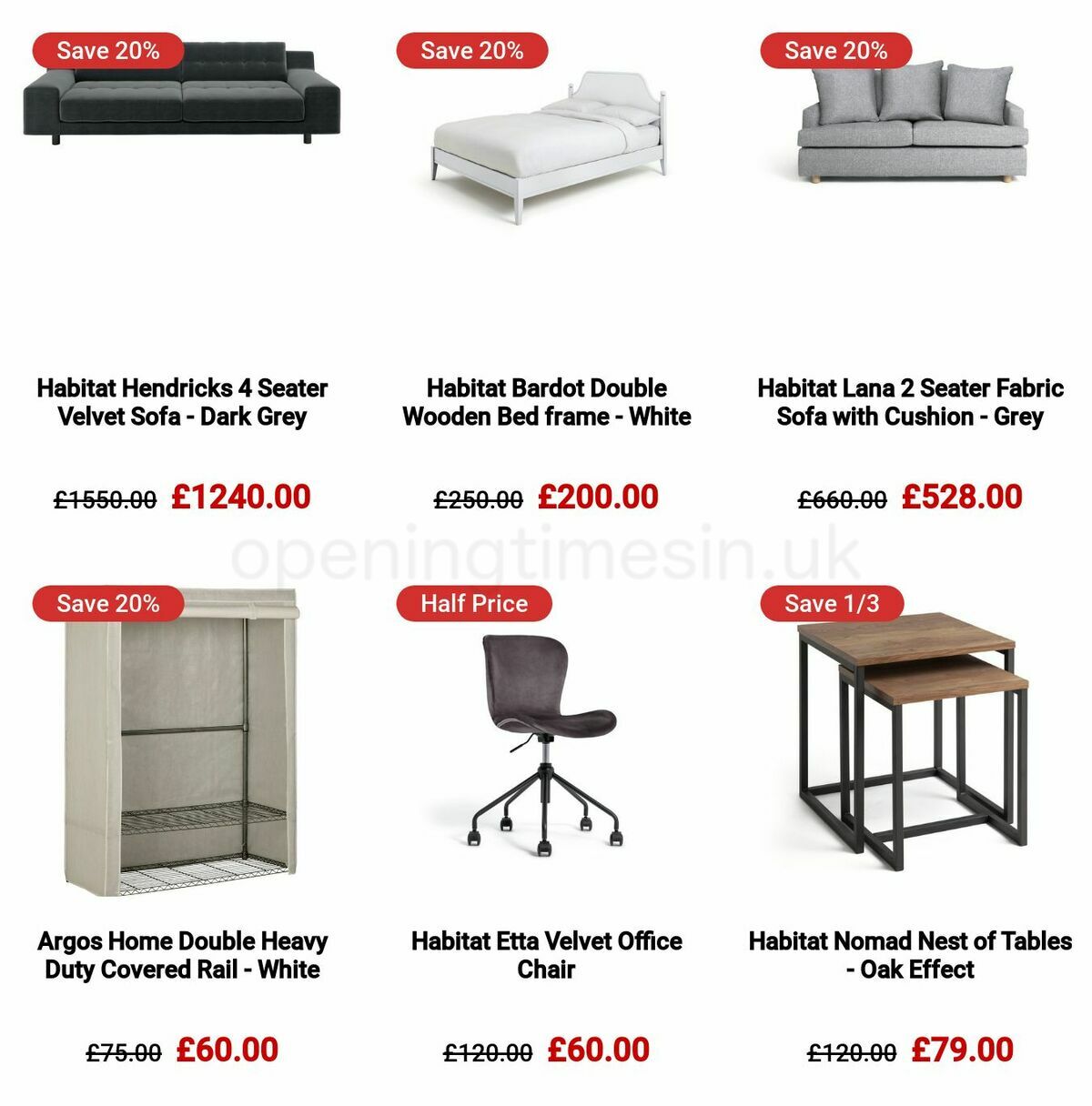 Argos Offers from 16 June