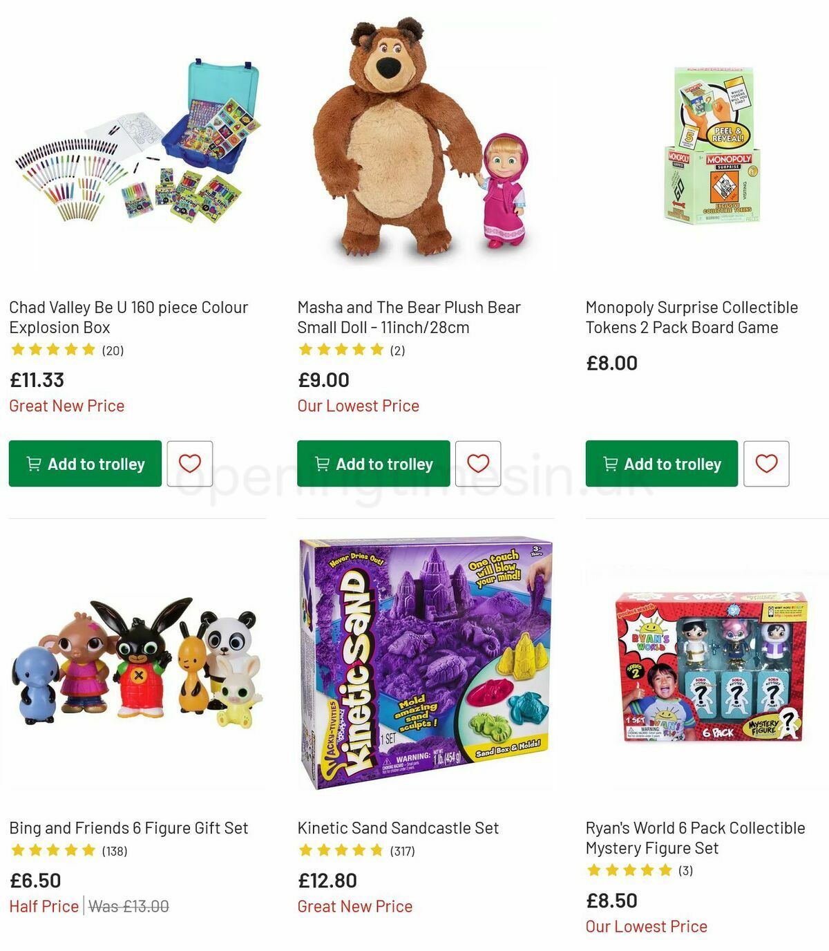 Argos Offers from 11 July