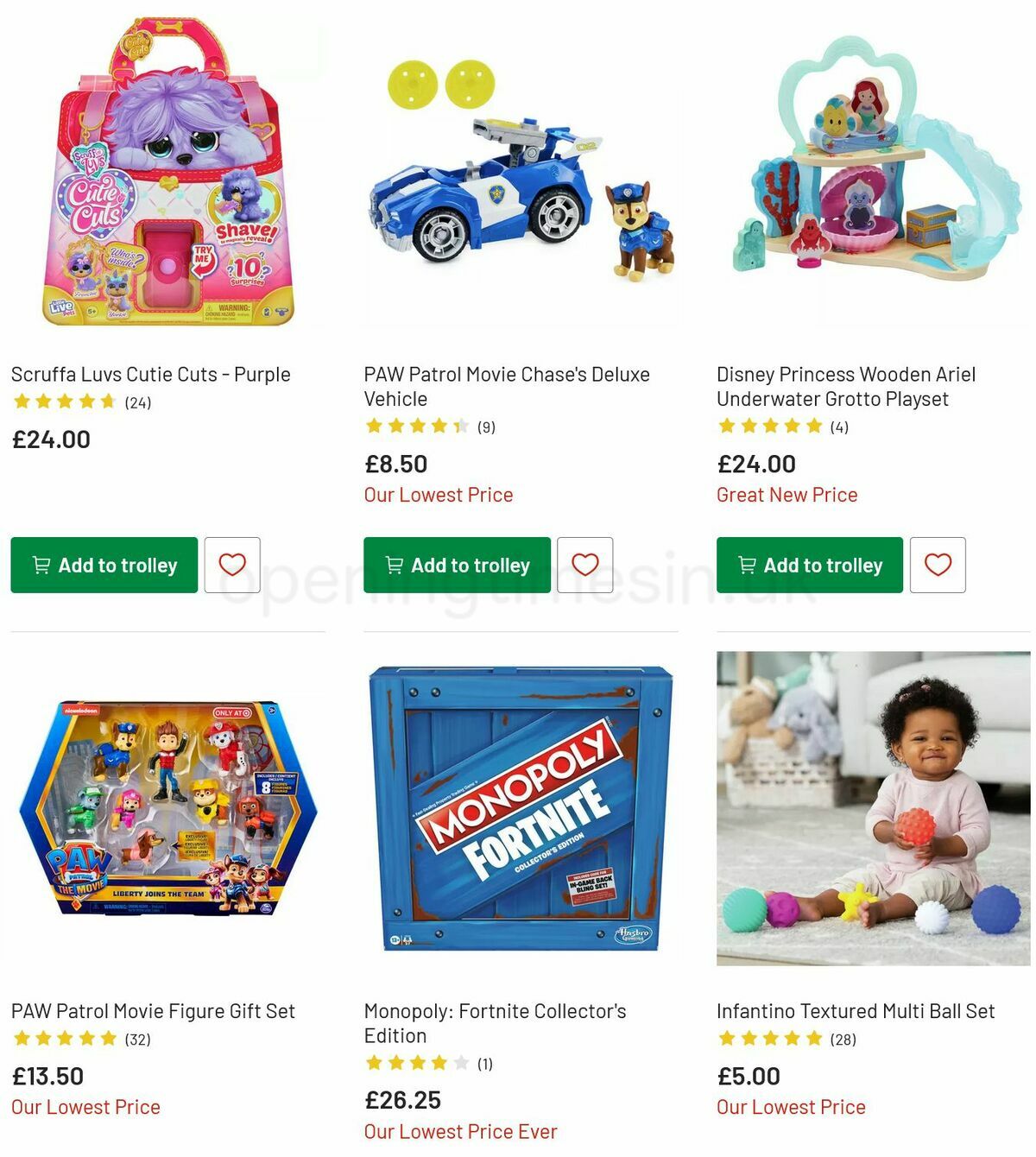 Argos Offers from 11 July