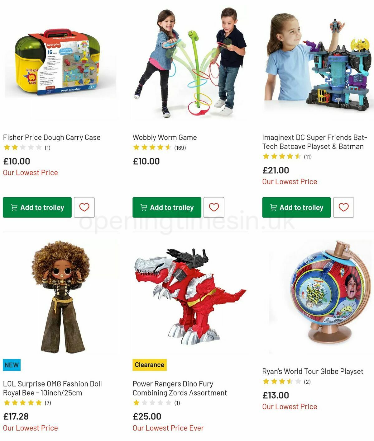 Argos Offers from 11 July