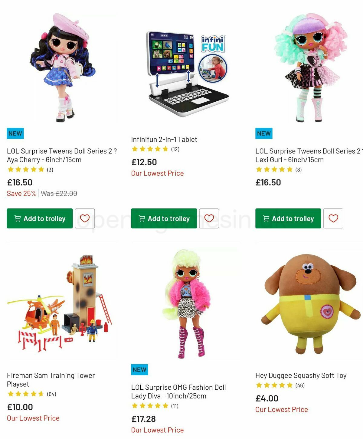 Argos Offers from 11 July