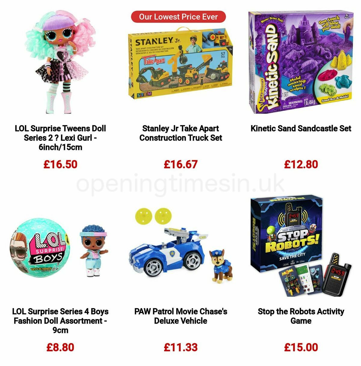 Argos Offers from 25 July