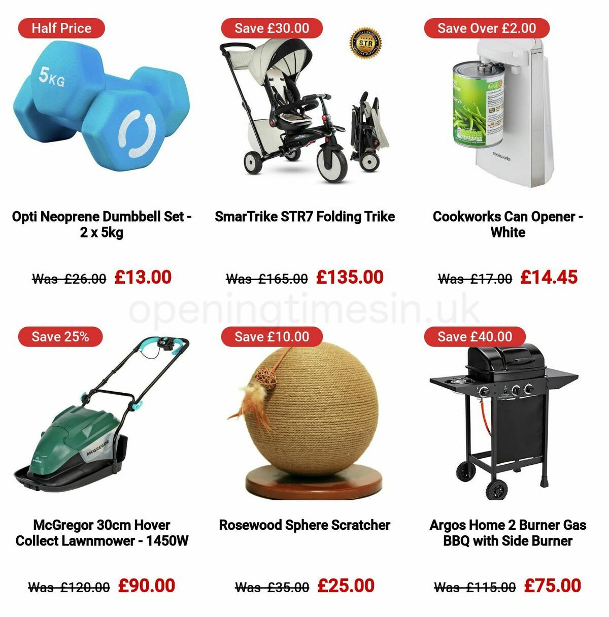 Argos Offers from 25 July