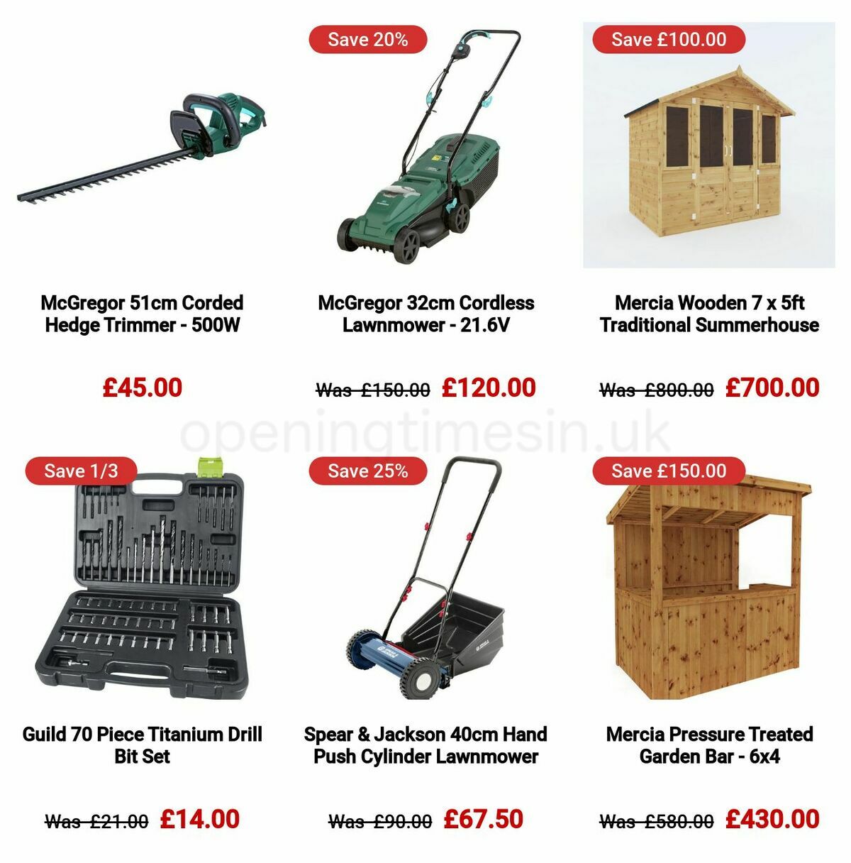 Argos Offers from 8 August