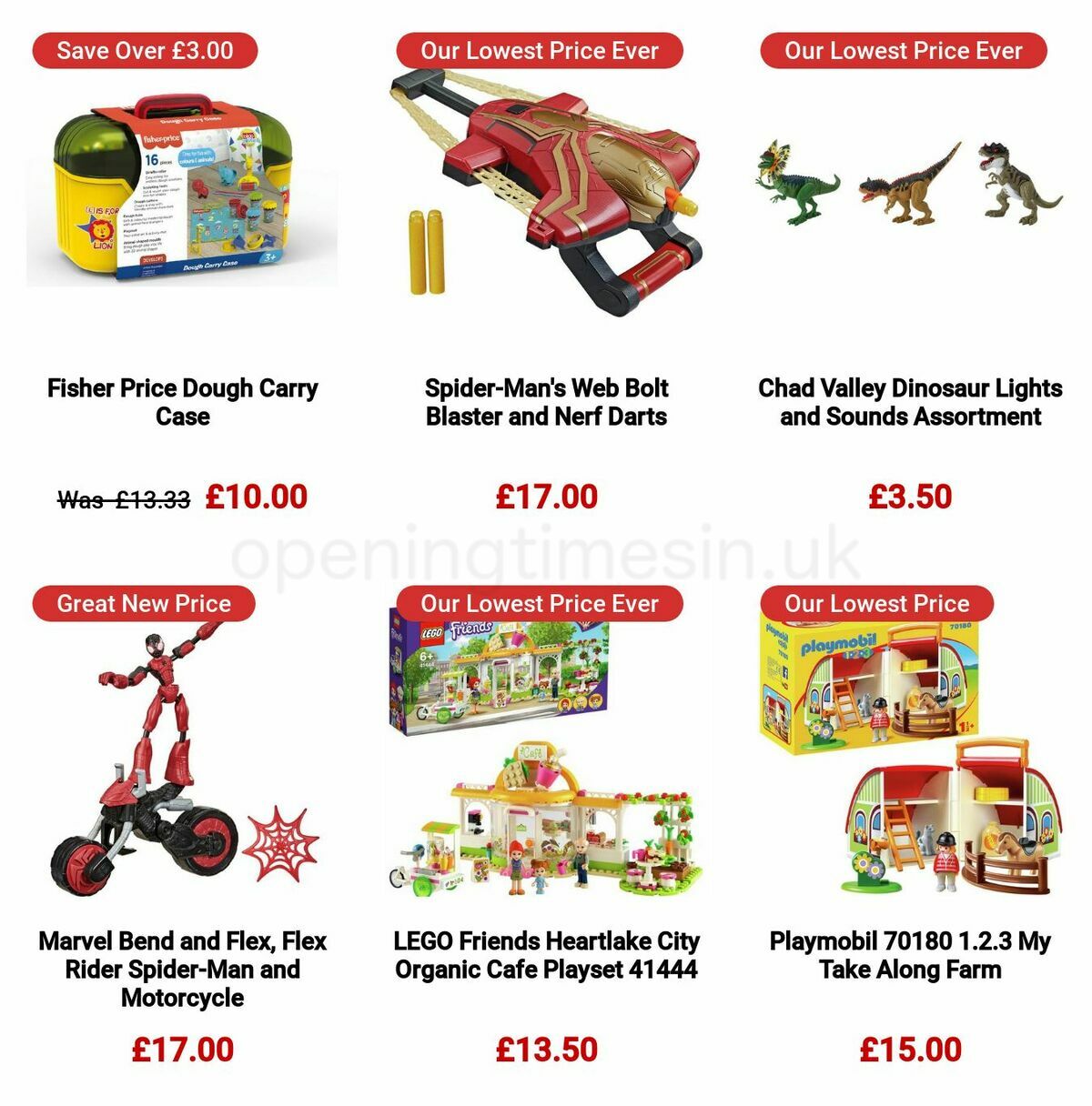 Argos Clearance Offers from 9 August
