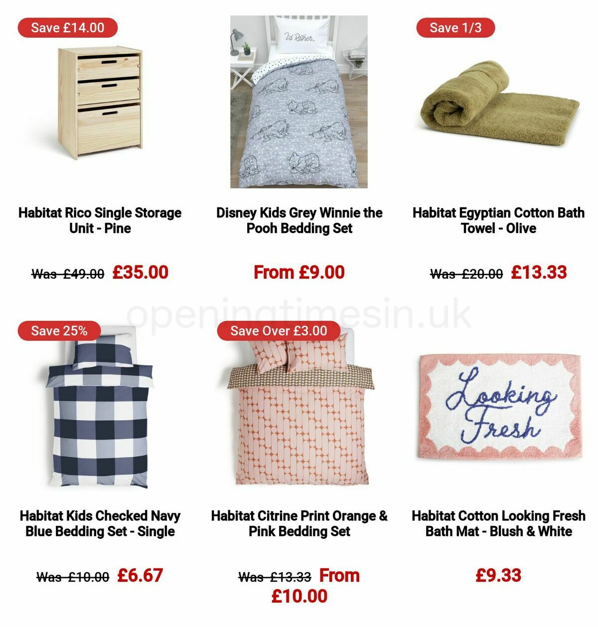 Argos Offers from 22 August
