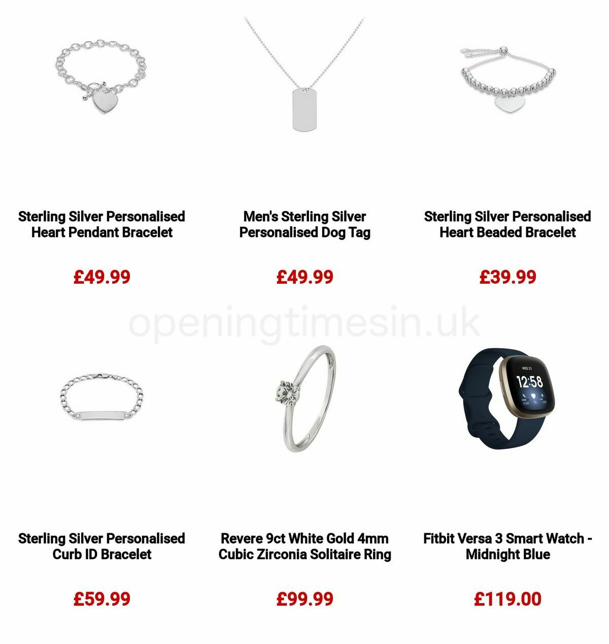 Argos Valentine's Day Offers from 16 January