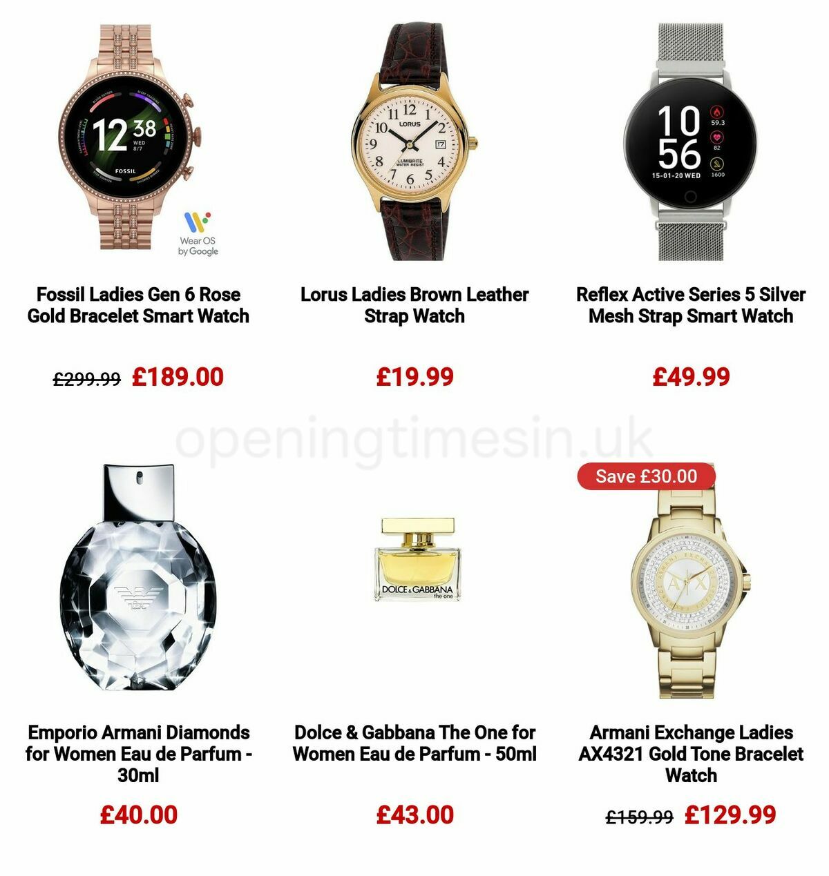 Argos Valentine's Day Offers from 16 January