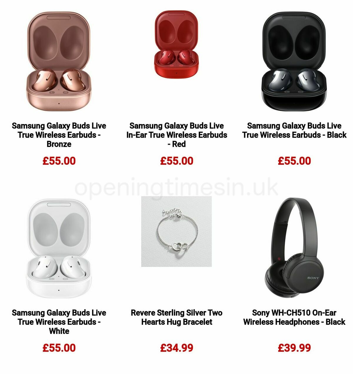 Argos Valentine's Day Offers from 16 January