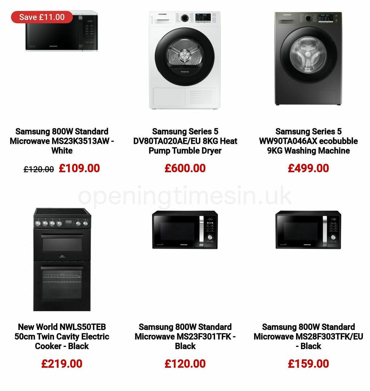 Argos Spruce up your home with Samsung Offers from 16 January