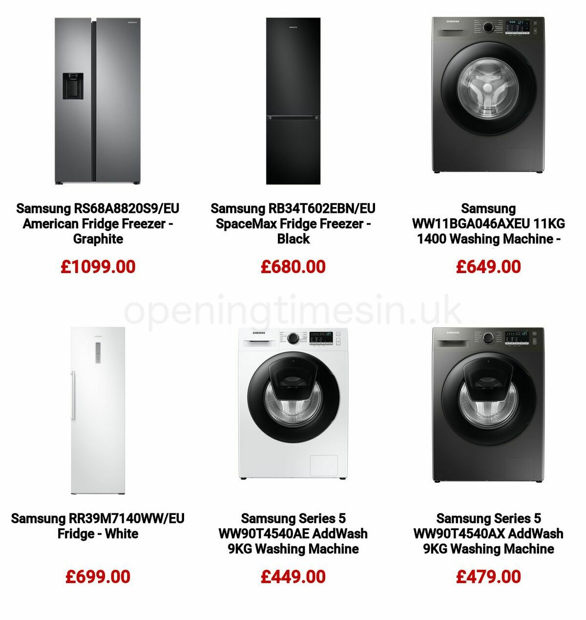 Argos Spruce up your home with Samsung Offers from 16 January