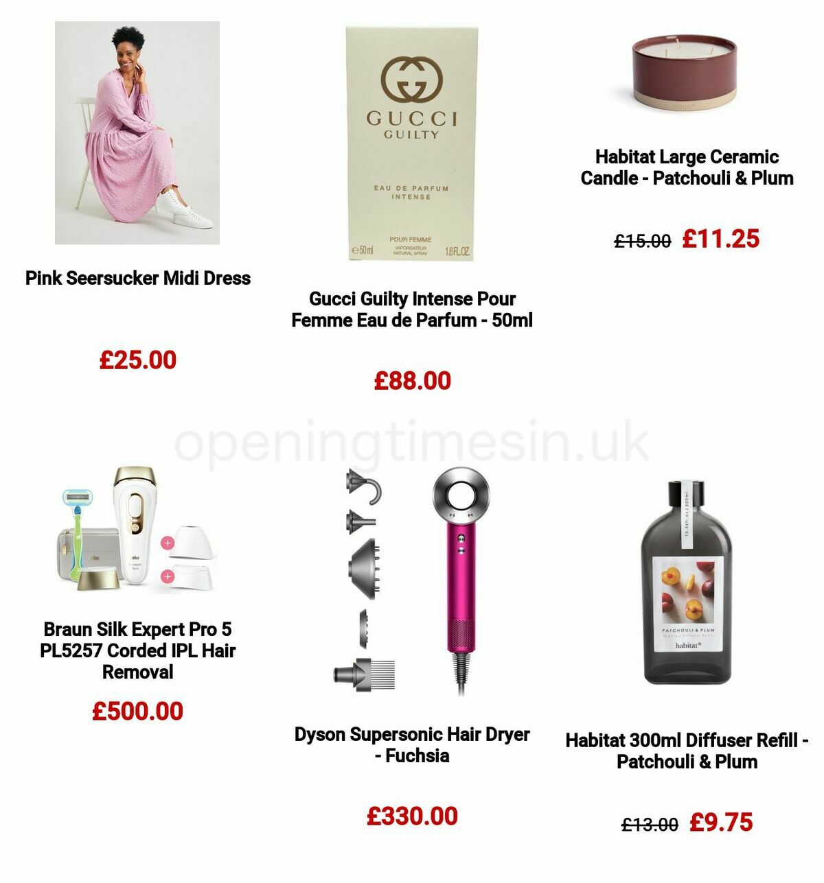 Argos Mother's Day Offers from 24 February