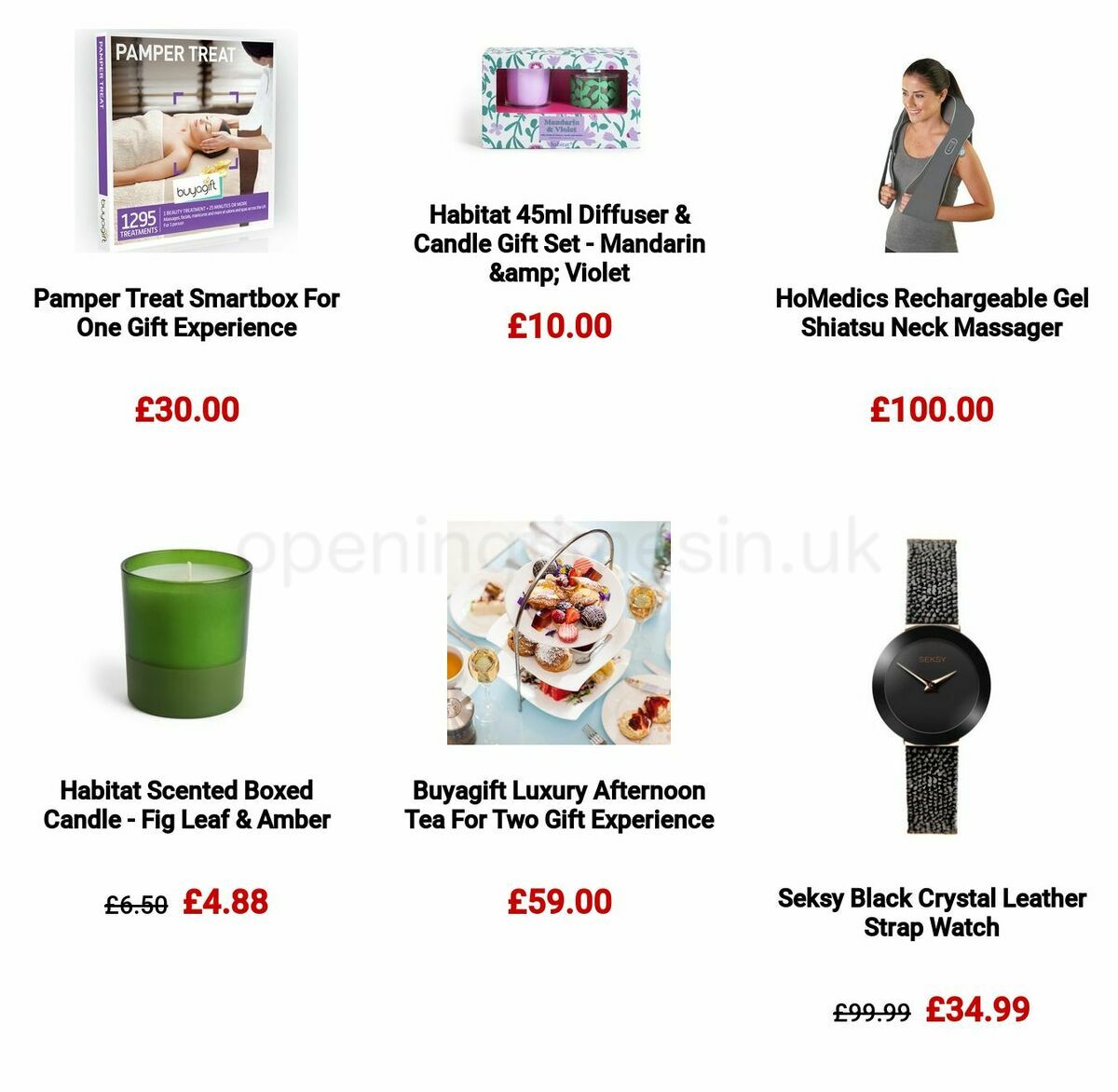 Argos Mother's Day Offers from 24 February