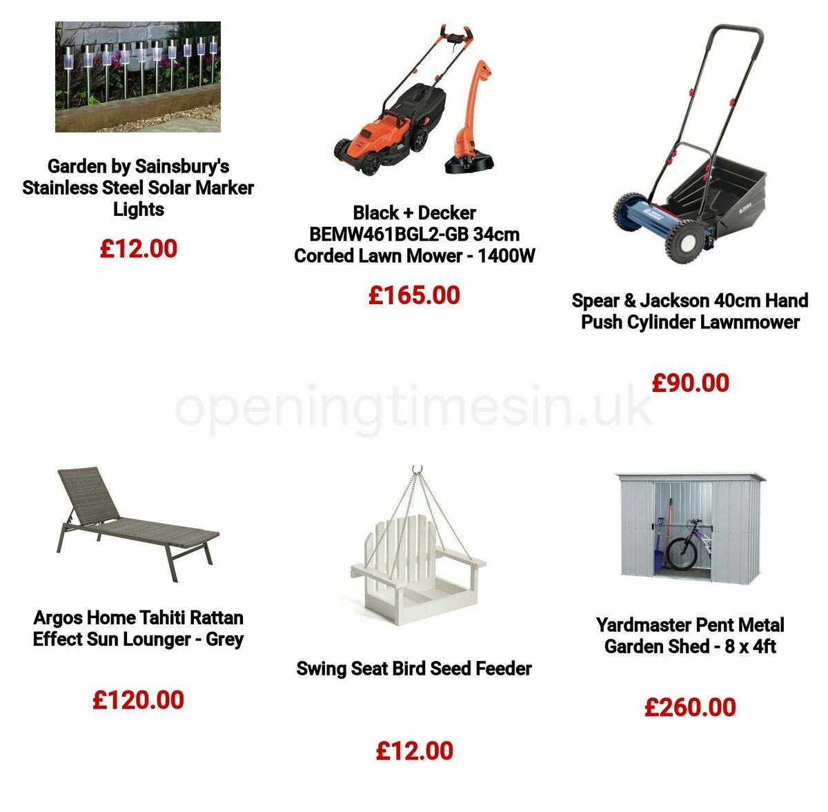 Argos Offers from 6 March